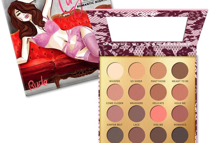 The Lingerie Collection - Romantic Nights (Nudes) - RUDE COSMETICS