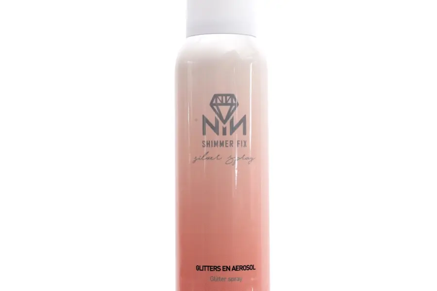 SHIMMER FIX SPRAY GLITTERS EN AEROSOL SILVER - NATHACHA NINA