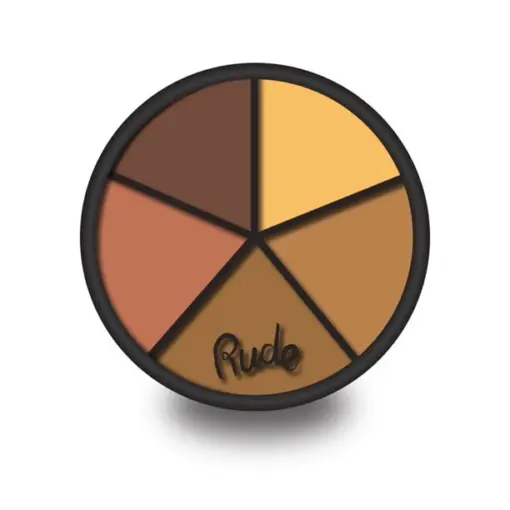 Fabulous Concealer Wheel Rude Cosmetics - Tono DARK