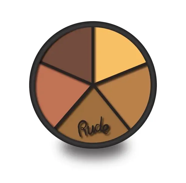Fabulous Concealer Wheel Rude Cosmetics - Tono DARK