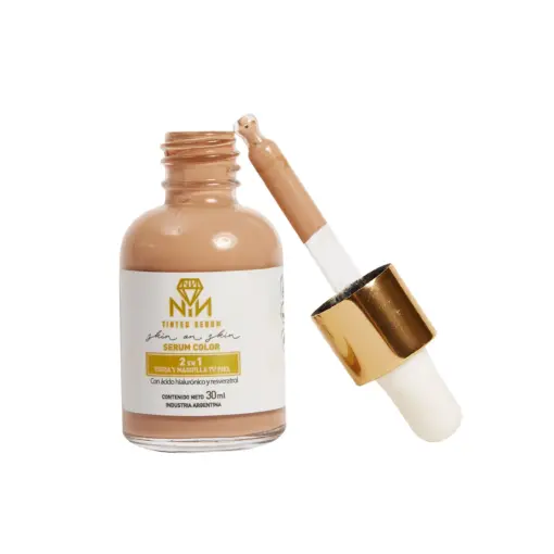 SERUM COLOR – LATTE – TINTED SERUM SKIN ON SKIN